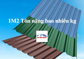 Cách tính trọng lượng tôn theo độ dày tiêu chuẩn