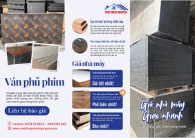 Đại lý ván phủ phim giá tốt, chất lượng cho công trình