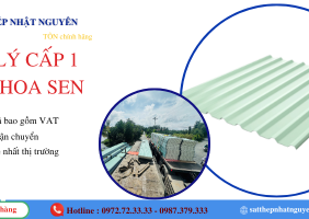 Đại lý tôn Hoa Sen tại TP HCM